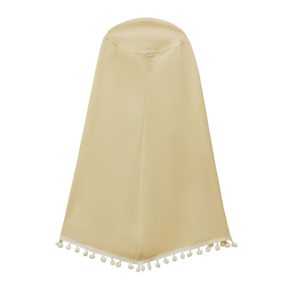 Henan EHF046 Mädchen Hijab Set Überkopf Schal - 2 Stk 110