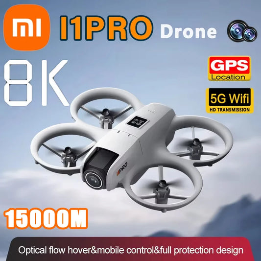 Xiaomi i1PRO Drohne Professional 8K Kamera Drohne 5G WIFI FPV UAV Mit Bildschirm Fernbedienung RC Drohne Vermeidung Aerial Quadcopter