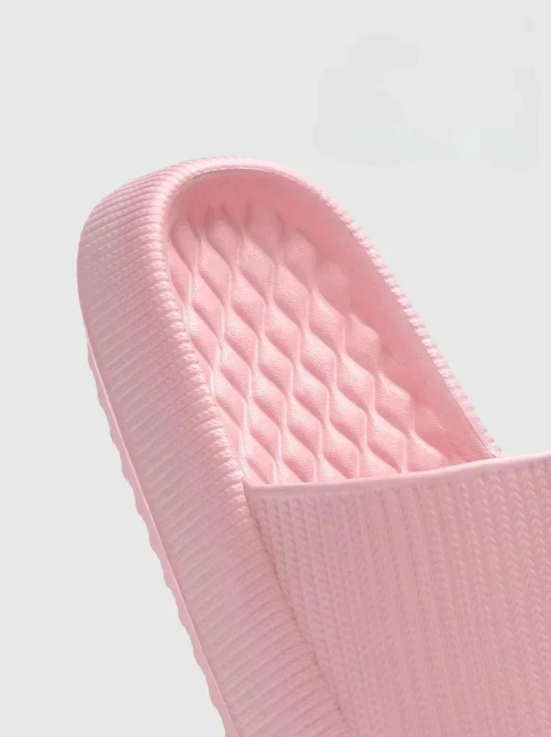 Frauen Dick Plattform Cloud Hausschuhe EVA Weich Sohle Kissen Slides Sommer Strand Flip Flops Frauen Rutschfest Badezimmer Heim Hausschuhe