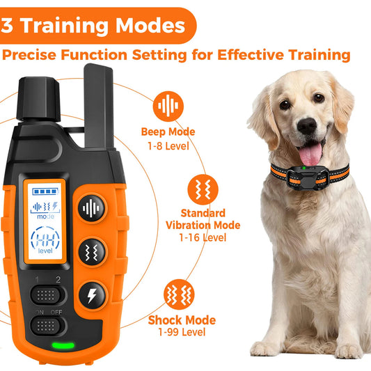 WXRPET RS2 Training Halsband - 3300ft, 5-120lbs, wasserdicht
