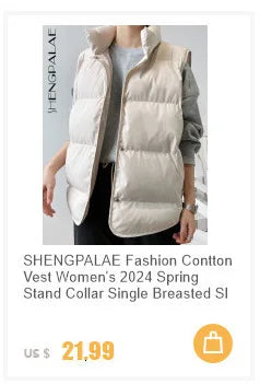 Sheng palae Mode Baumwolle Weste - Ärmellos M Baumwolle