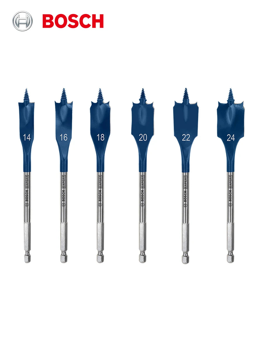 Bosch Expert Drill Bits Wood Drilling Self-tapping Thread 1/4 "HEX Shank Power Tool Accessories for Electric Screwdriver