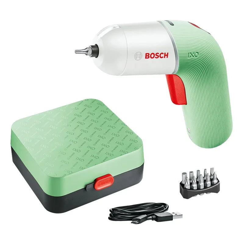 Bosch IXO Cordless Screwdriver 3.6V Usb Rechargeable Multi-Function Mini Electric Drill Screw Driver Portable Power Tool Ixo 7/6