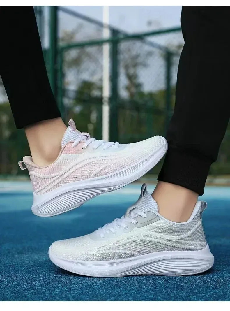 Laufschuhe 2025: Womens Running Shoes Breathable Sport Tennis Sneakers - Athletic Outdoor Gym Training Jogging Walking Shoes Ladies Collection