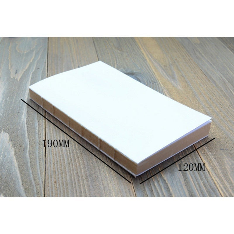 Embossed Pattern Soft Leather Travel Notebook with Lock and Key Diary Notepad Paper for Business Sketching & Writing
