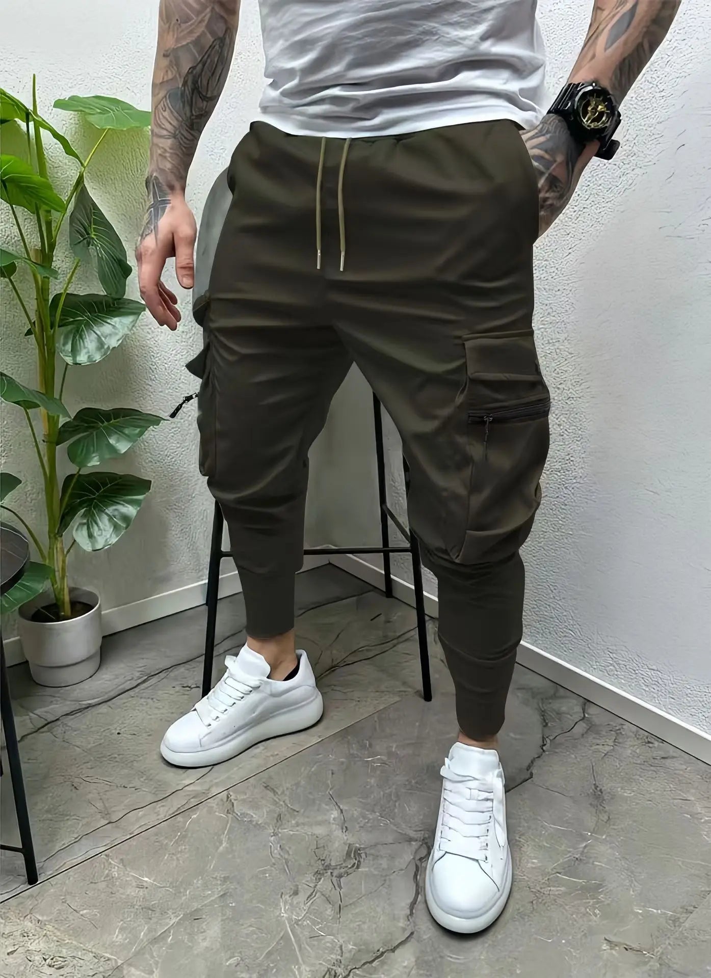 Boilen Hengxin Cargo Kordel - Multi Taschen Knöchellang