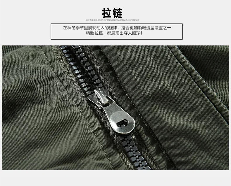 MännerFleece Parka Dicke - Größe XL, Baumwolle, Winddicht