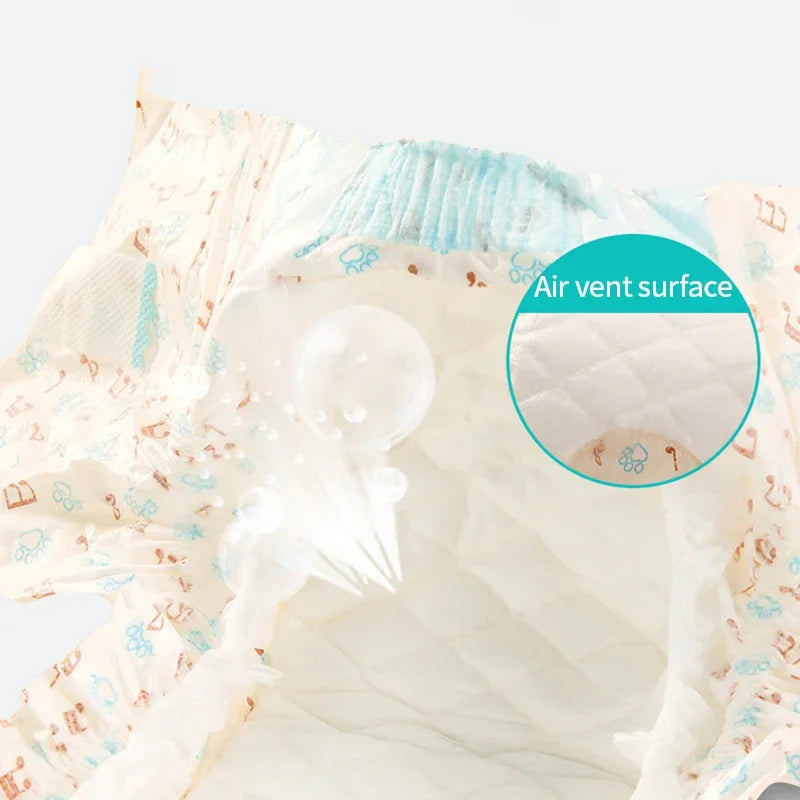 DUTRIEUX Einweg-Windeln Auslaufsicher - 10 Stk, Saug, Uni