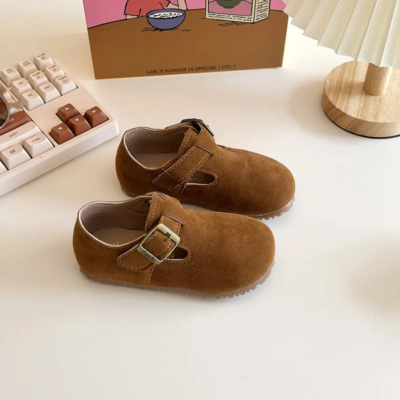 Kinder-Schuhe 2025: Birkenstock-Style Leather-Loafers - Baby Moccasins Collection