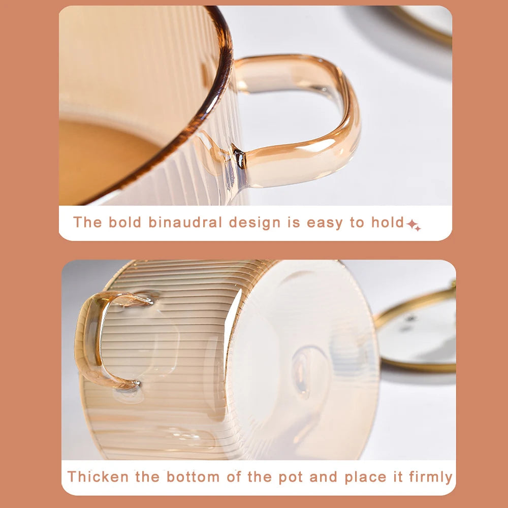 Choice Glas Kochtopf Transparent - 1500ml Induktion Deckel