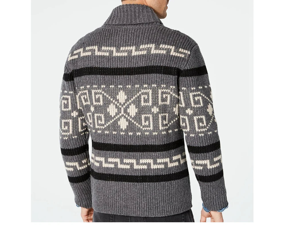 Zhejiang Premium Kaschmir Strickcardigan - Wärmekomfort Kapazität Hoch, Leistung Warm, Größe XL