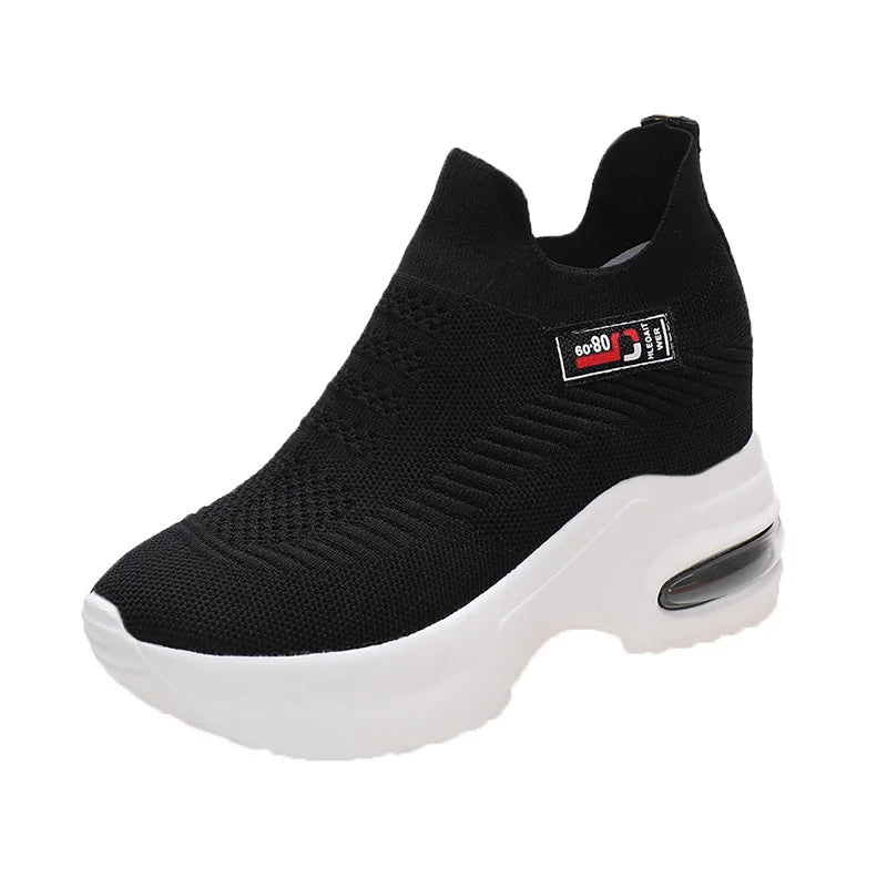 Bellato Sneaker Pailletten - Plateausohle 6cm Gr 36-42
