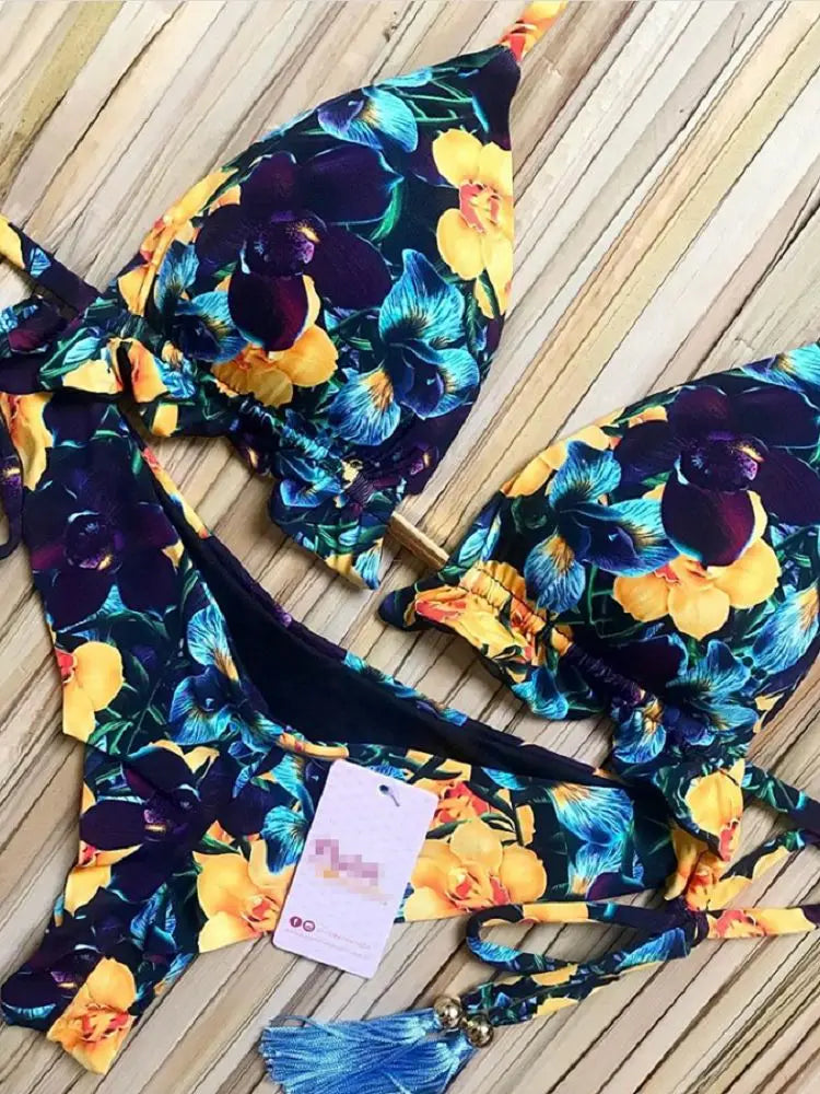 RUOTONGSEPT 2025 Beliebte Damen Strandmode Elegant Bikinis Set Sport Schwimmbekleidung Verbesserte Unterstützung Gepolstert Schwimmanzug Exquisite Bademode