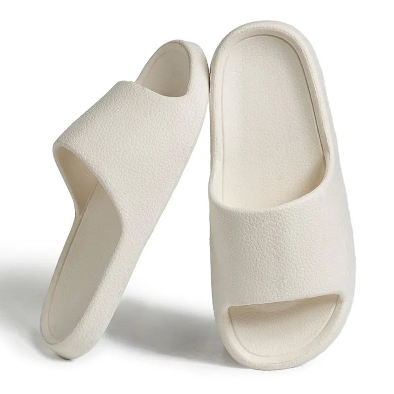 Frauen Dick Plattform Cloud Hausschuhe Sommer Strand Eva Weich Sohle Slide Sandalen Freizeit Männer Damen Innen Badezimmer Anti-Rutsch Schuhe