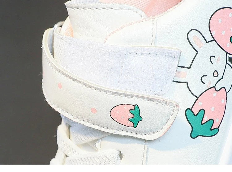 Mädchen Schüler Casual Flache Schuhe 2025 - Kinder Frühling Herbst - Weiße Sport Laufschuhe Sneaker 3-16 Jahre