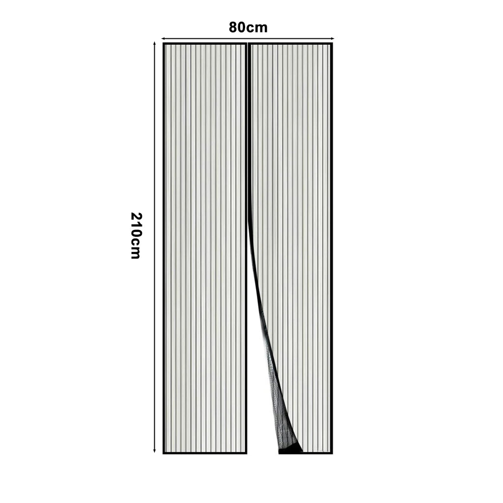 Perdea magnetică pentru ușă, perdea pentru țânțari, dimensiuni de protecție împotriva țânțarilor