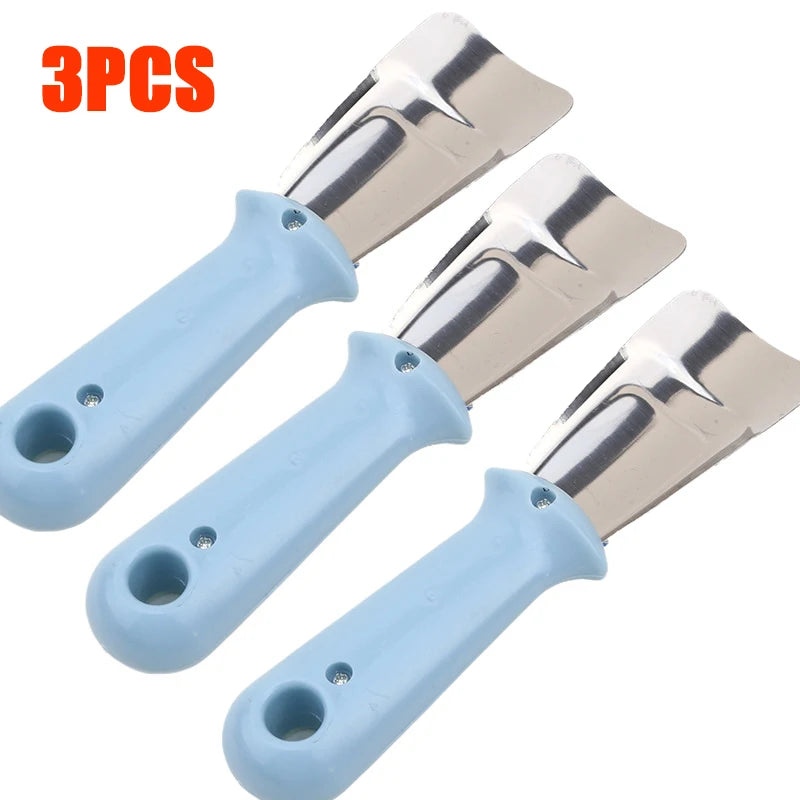 Edelstahl Gefrierschrank Schaber Enteiser Werkzeug Tragbar Kühlschrank Eis Reinigung Schaufel Haushalt Entfrostung Gadget Küche Zubehör