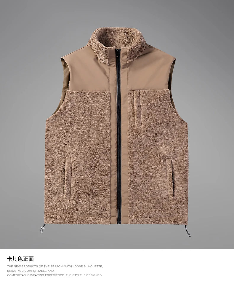 Neue Männer Strickjacke Warm - Fleece, Polyester, L/XL