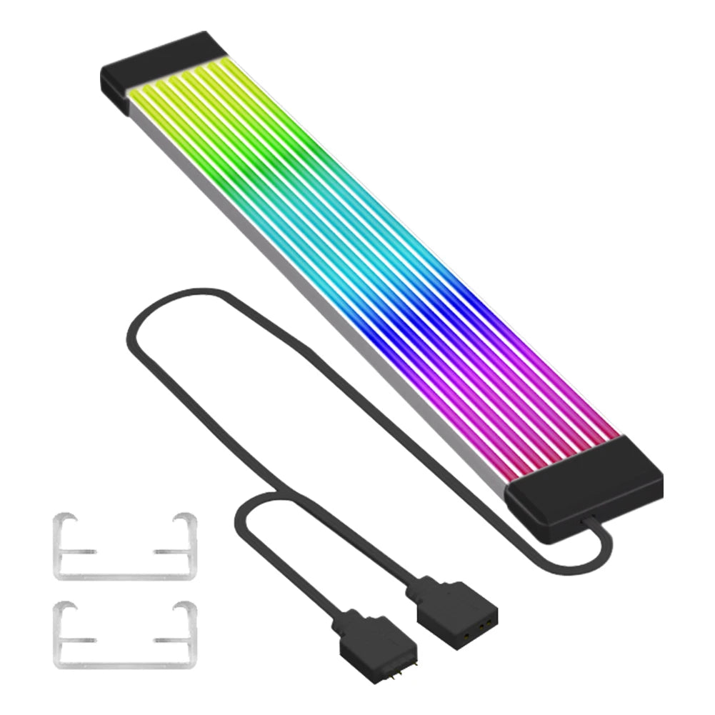 ARGB Sync Board 2025 - ALLOYSEED 5V 3Pin 8/24PIN Motherboard Extension - Flexible LED Strip DIY Kit Computer