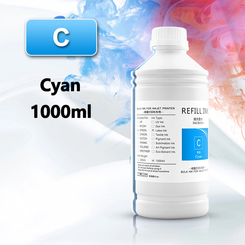 Latex Ink For HP 871 873 883 881 872 882 For HP Latex 800 800W 1500 3200 FS50 FS60 R1000 R2000 2700 2700W 370 570 Printer 1000ml