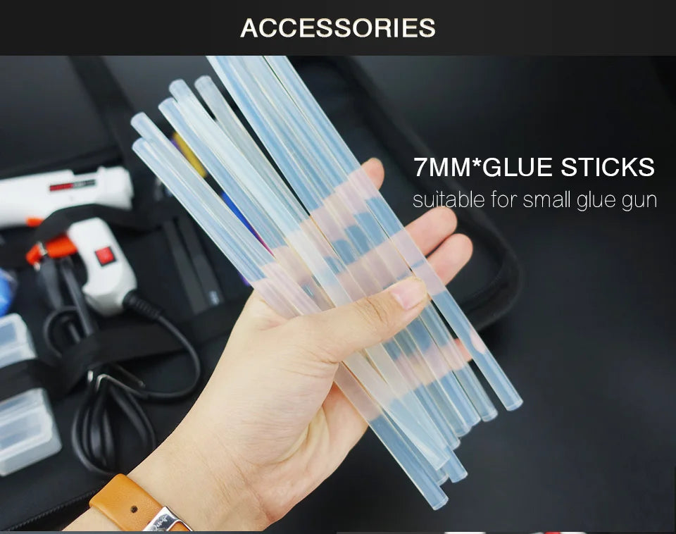 Heißklebepistole Set 2025 - GoGoPanda 6 IN 1 Electric Heat Hot Melt DIY Tool
