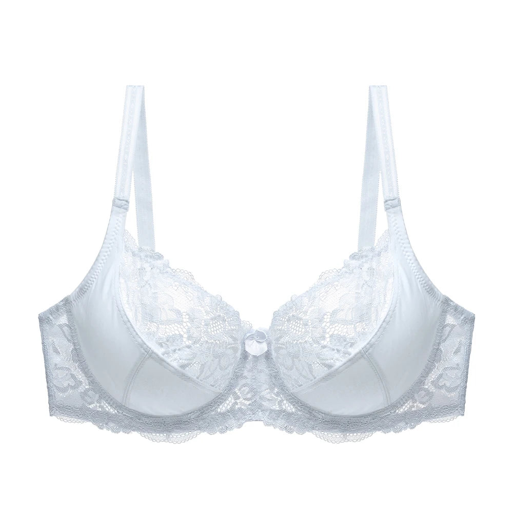 Sutien de damă DAY DAY FUN 2025 - Sutien elegant din dantelă cu armătură, mărimi plus CDE 80-105