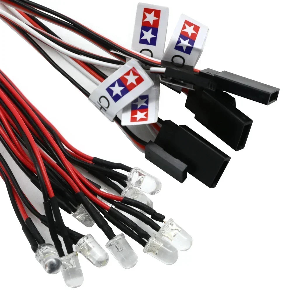TAMIYA professional remote control model car lamp group rc car lamp simulation linkage third channel controllable turn signal