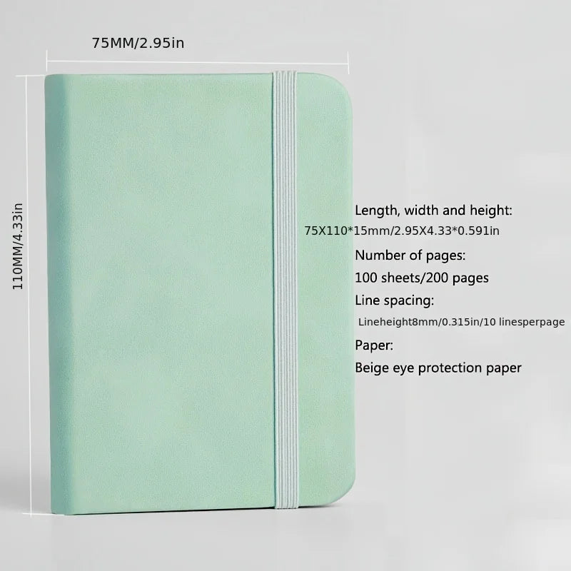 Choice A7 Notizbuchset Elastikverschluss - 8x100 Seiten