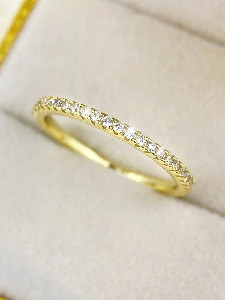 TXD0217 Inel de stivuire din argint 925 - Argint sterlin 925 cu zirconiu