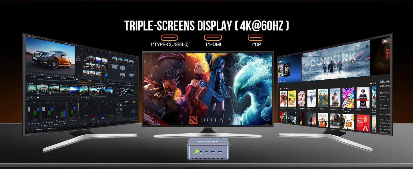 GMKtec K6 AMD R7-7840HS - 16 GB RAM 5,1 GHz Kompakt