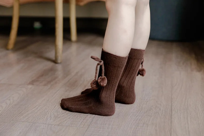 Kawaii Prinzessin Kniehoch Socken - Größe 0-4J Baumwolle