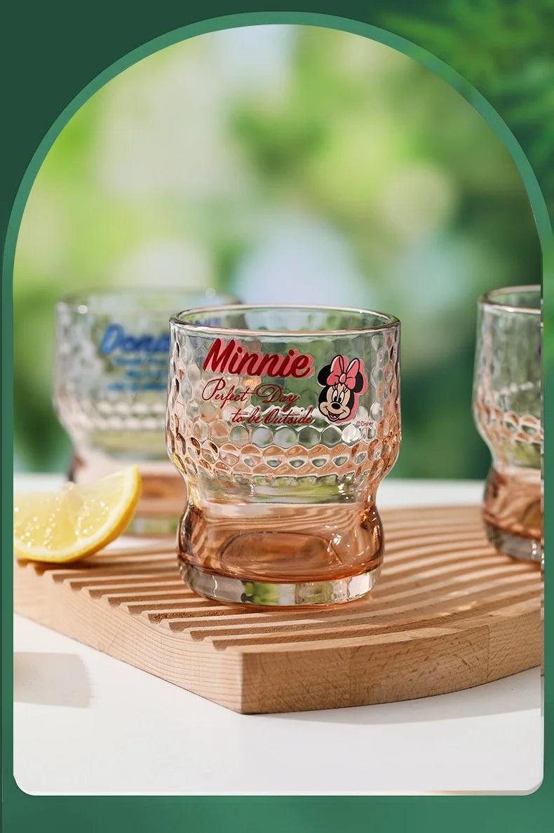 Glas Becher Geschenkbox Getränke Becher Hammer Muster Retro Trink Becher Hohe Beauty Saft Becher Mode Transparent Becher Anime Peripheral