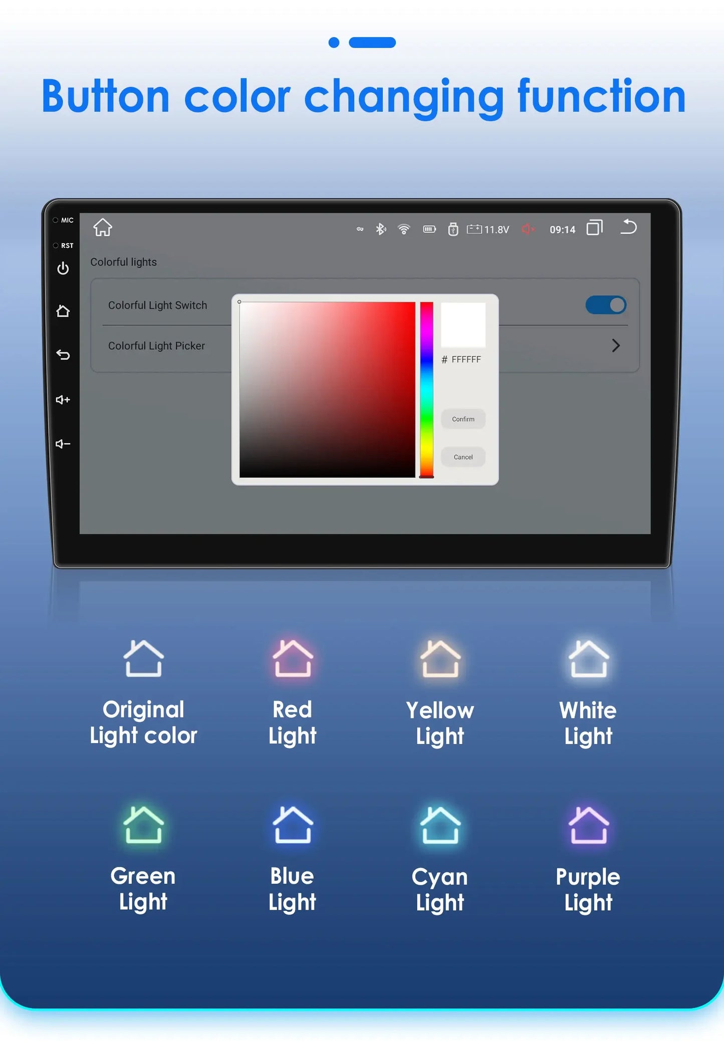 CarPlay Autoradio Multimedia Player für Honda Civic Hatchback