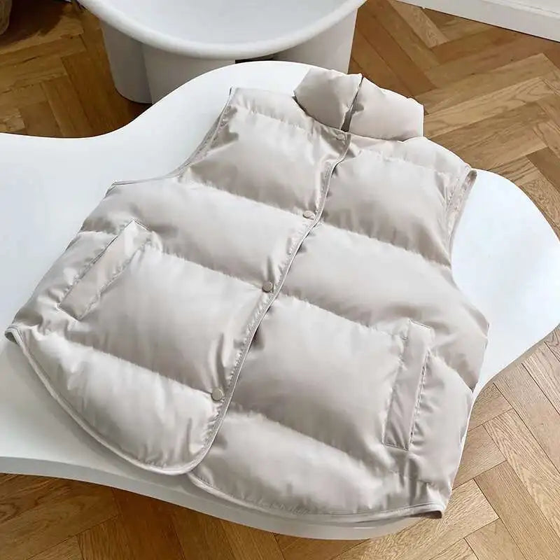 Sheng palae Mode Baumwolle Weste - Ärmellos M Baumwolle