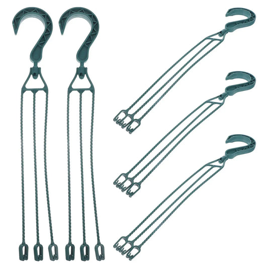 OUNONA 360 Grad Drehbarer Pflanzenhaken - 40cm Silikon