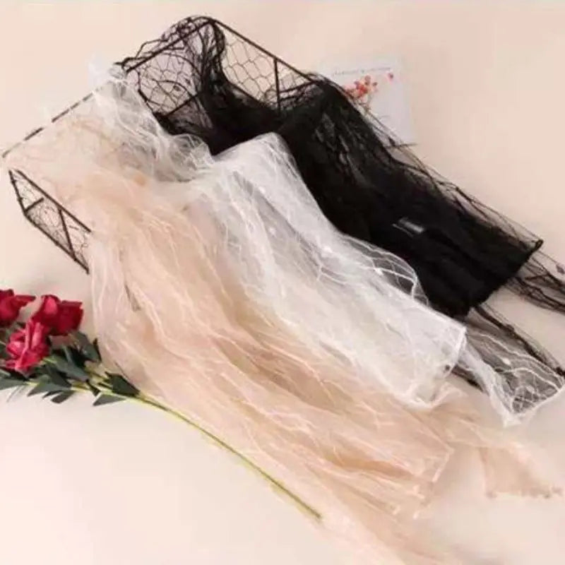 Tricou de vară pentru femei, mânecă lungă, pulover, transparent, topuri, modă doamnă elegantă, topuri din plasă, Slim, șifon, topuri, negru nou
