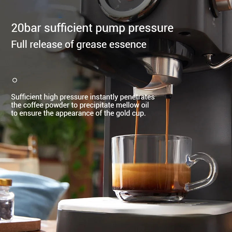 Italienische Kaffeemaschine 2025: 20Bar Espresso-Automat - Premium Barista Collection