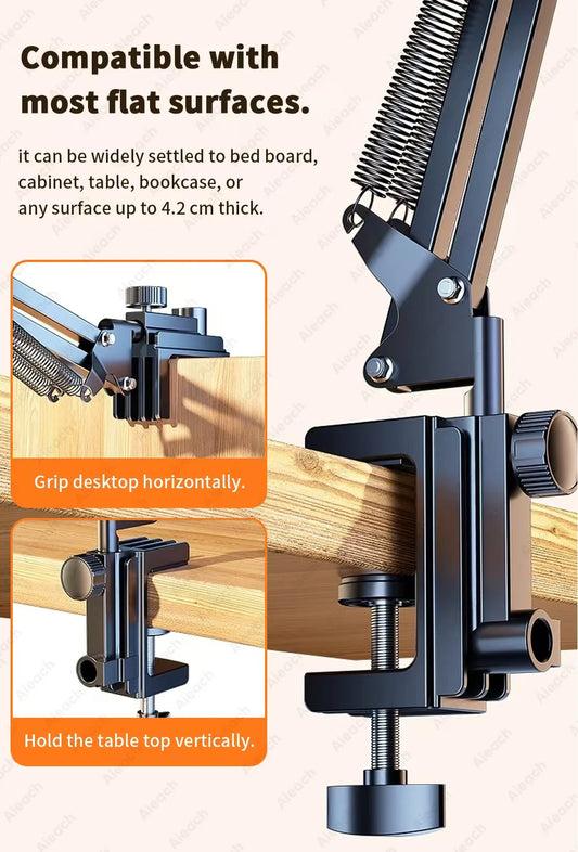 AIEACH Tablet-Halter 360° drehbar - 90cm, 4,5–12,9 Zoll