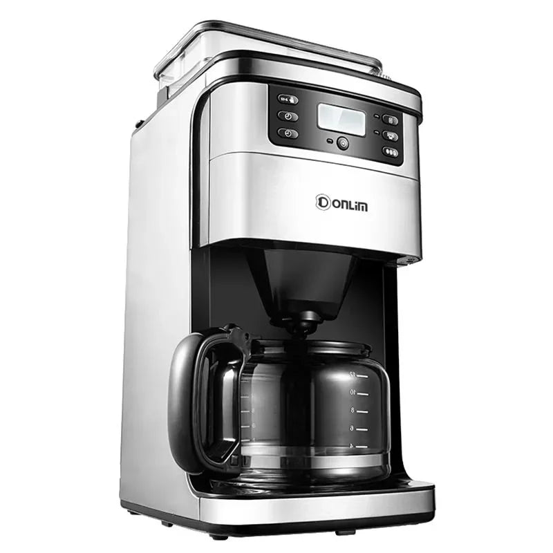 Italian American Automatic Coffee Machine Household Coffee Machine 20bar Extraction Concentration Optional Automatic Grinding