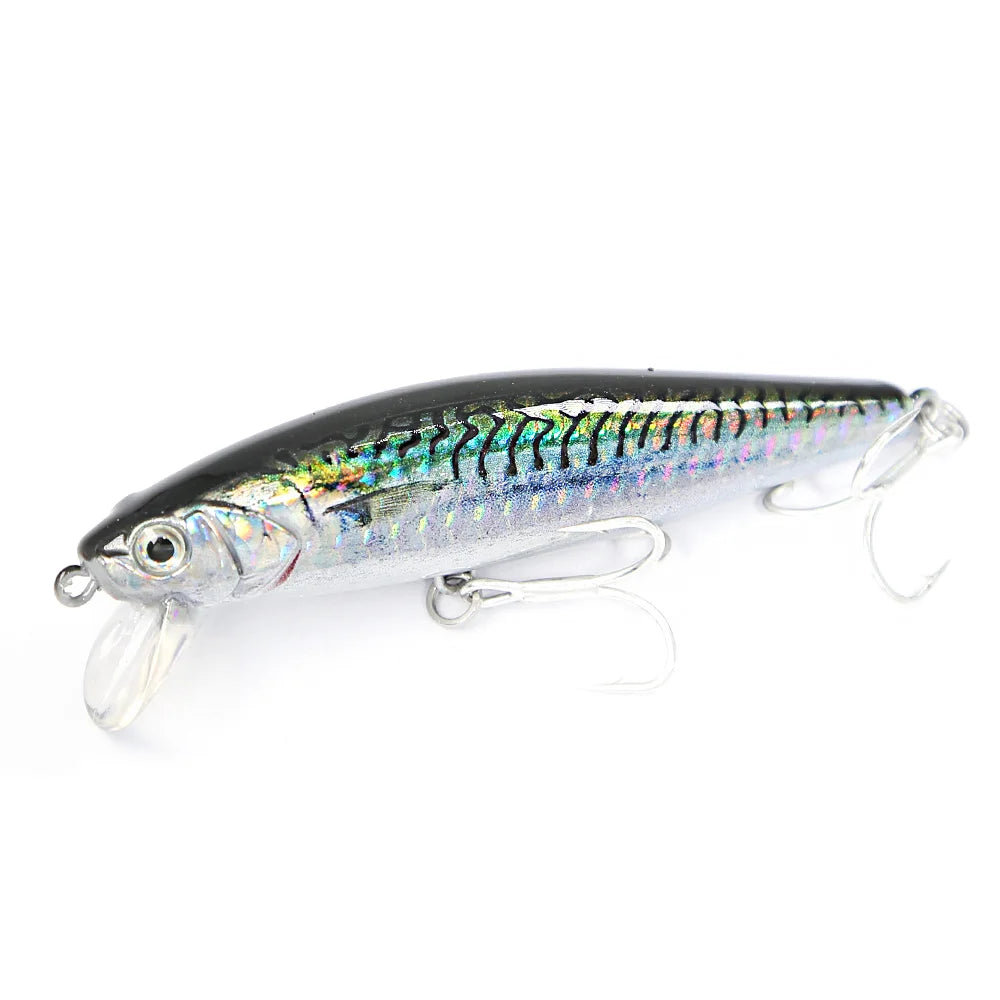 B&U 80mm Sinkender Minnow Hard Lure Jerkbait Salzwasser Langer Wurfabstand Fischköder Meer Künstliche Beute Wobblers Meer Bass