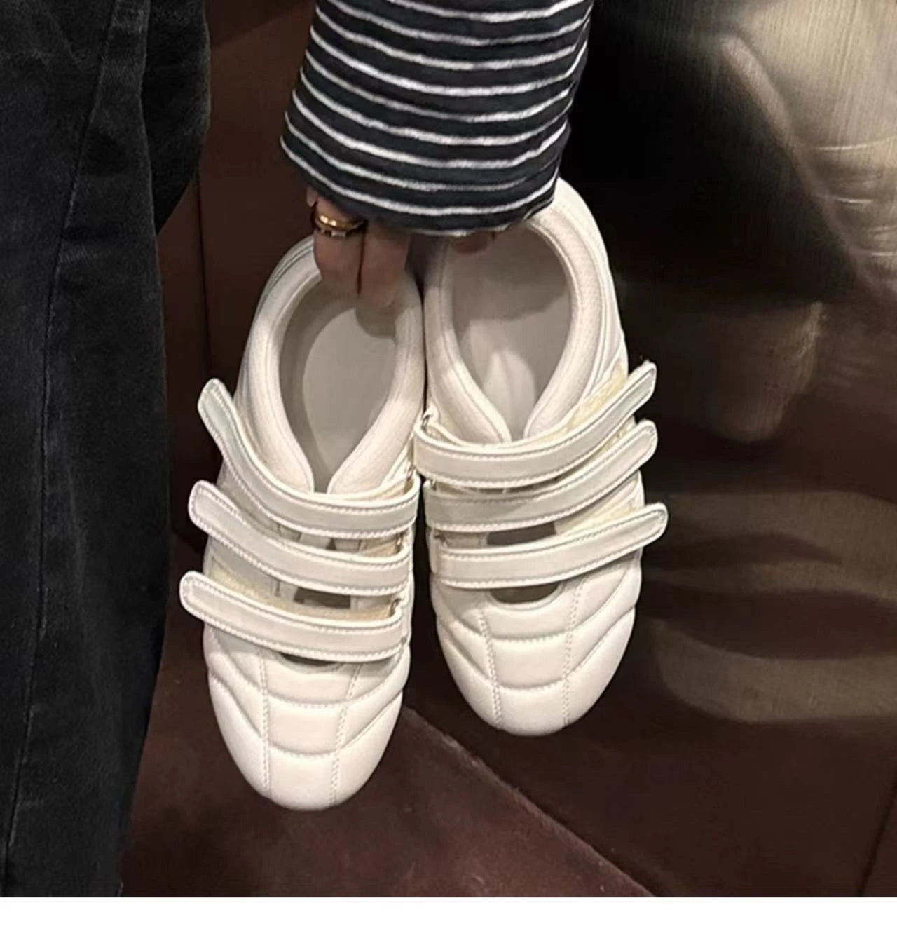 Women Loafers Shoes Fashion Retro Sandals Flats Elegant Woman Summer Shoes 2025 Trend Designer Shallow Cozy Lolita Zapatos Mujer