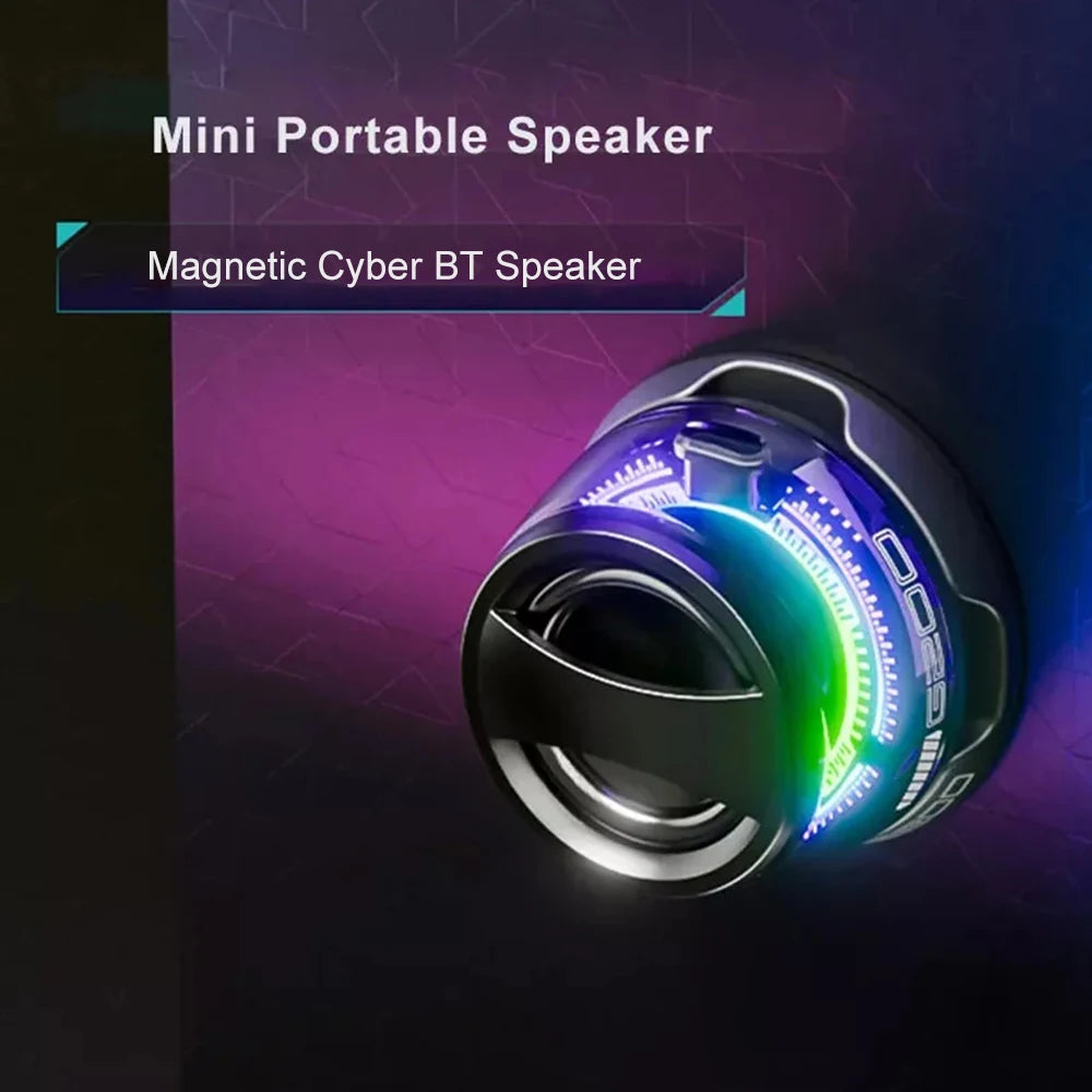 Bluetooth-Lautsprecher 2025: 5.3-Speaker Outdoor-Magnetic - RGB Lighting Collection