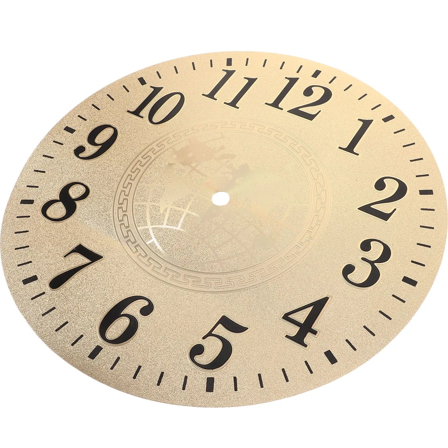 Wall Clock Dial DIY Clock Dial Digital Clock Dial Replacement Clock Dial Accessory Round Clock Dial Wall Dial DIY Clock Part