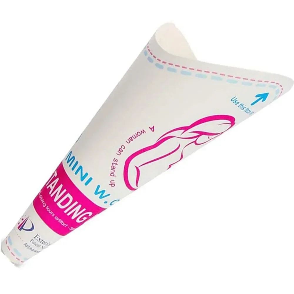 FemUrinal Stand-Up Auslaufsicher - Silikon 1St Tragbar