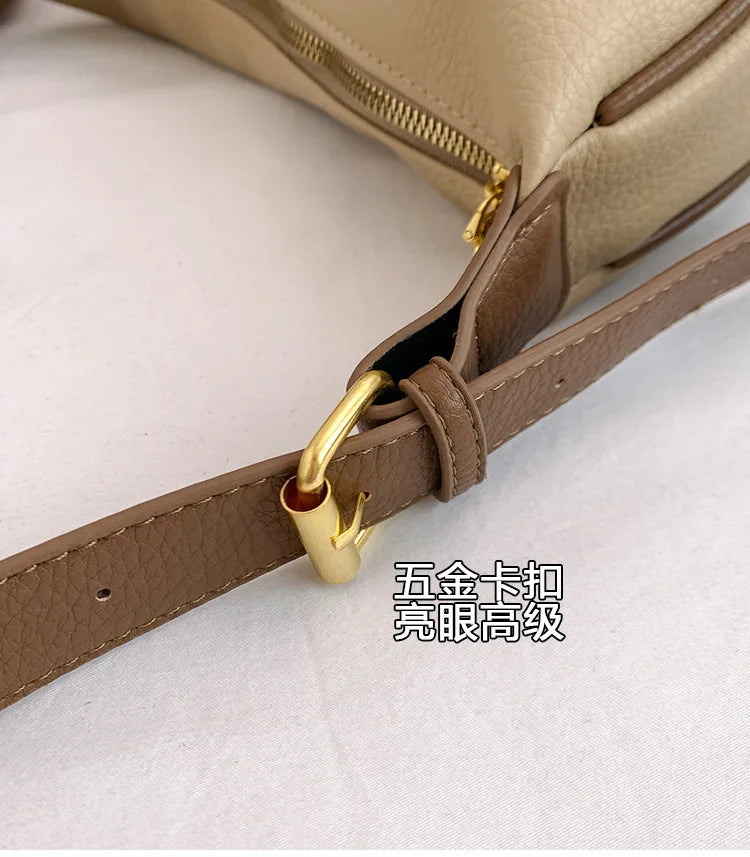 Mzmgv 0017 PU Leder Crossbody - Mittelvol. Zip 30x20