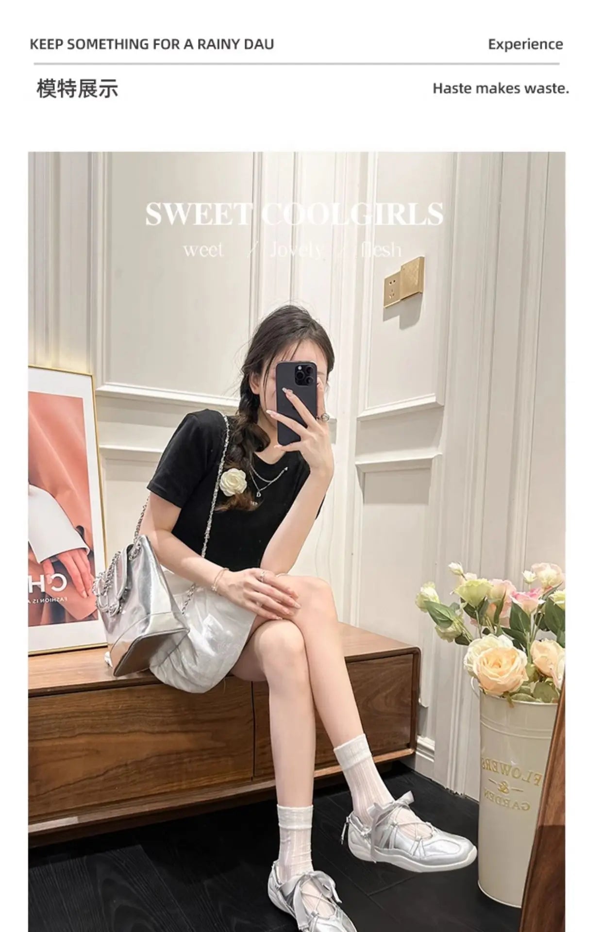 Ballet Flat Sneakers Women's Thick Bottom Bowknot Hollow Out Shoes Fashion Designer Mary Jane Ballet Comfort Shoes Female