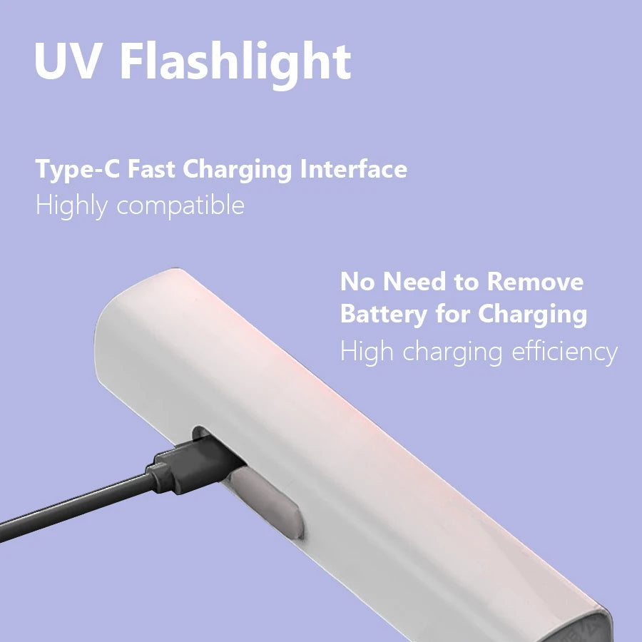 Mini Portable LED UV Nail Lamp Dryer Fast Curing Gel Polish Manicure Tool - Nail Art UV Light for Home Use