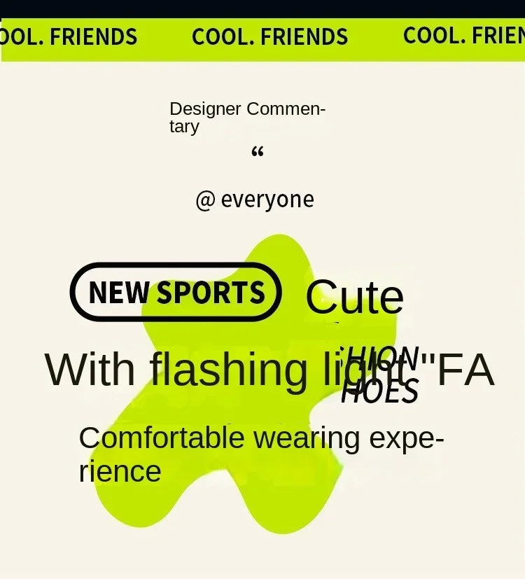 Lumi Leuchtende Schuhe - Weiche Sohle LED Gr 20-27