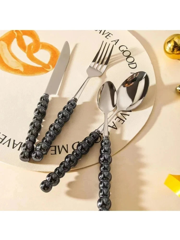 Choice Perlengriff Besteckset - 4 Teile 18/10 20 cm