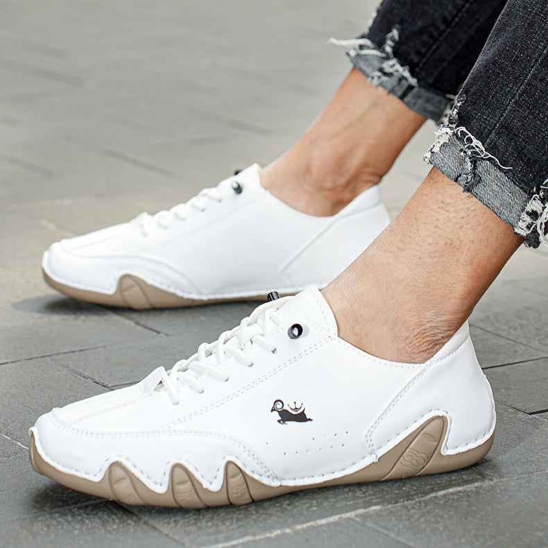 Sneakers for Men Fashion Outdoor Walking Loafers Shoes Comfortable Ankle Boots Luxury Man Shoes 2023 New In Casual Leather Shoes